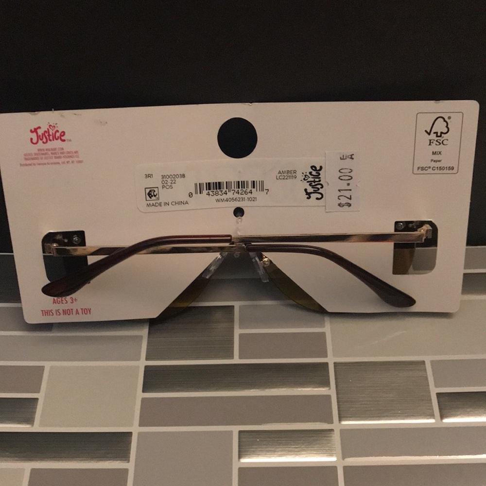 Girls Justice Sunglasses 2 pair Bundle NWT - Picture 4 of 8